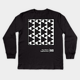 Don Cherry - Minimal Style Graphic Artwork Kids Long Sleeve T-Shirt